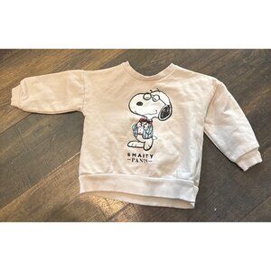 Snoopy Smarty Pants Sweatshirt 12 Months EUC